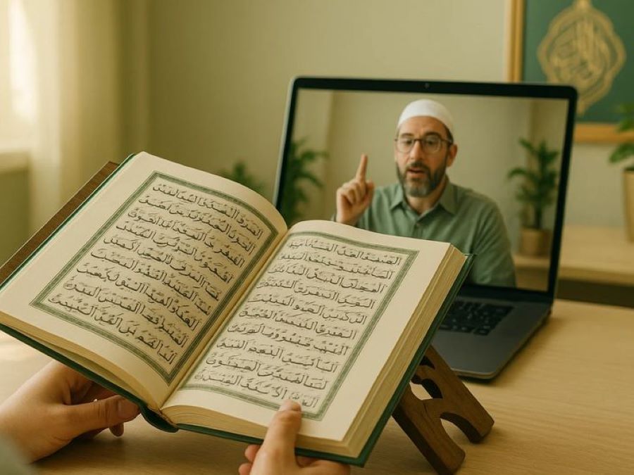 Kajian Daring Membantu Tetap Produktif Beribadah di Tengah Kesibukan (Pinterest)