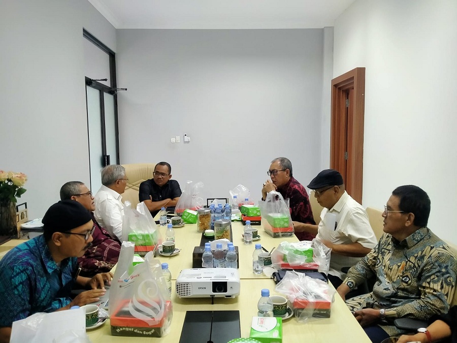 Pematangan kajian akademik pembangunan Graha Pers Pancasila di Yogyakarta.