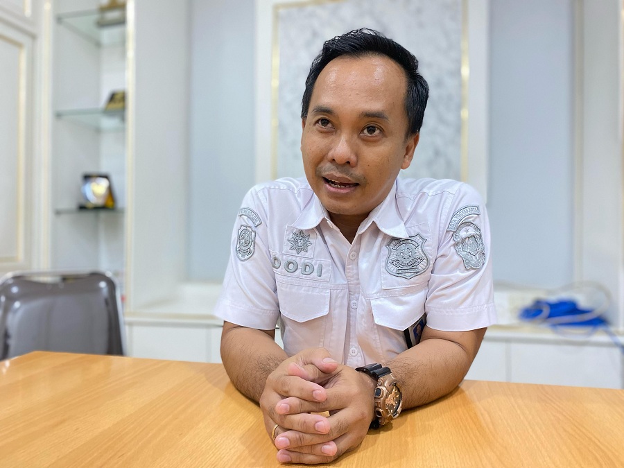 KLARIFIKASI:&nbsp;Kepala Bidang Penegakan Peraturan Perundang-undangan Satpol PP Kota Jogja Dodi Kurnianto saat ditemui di ruangannya, Rabu (28/1/2026).