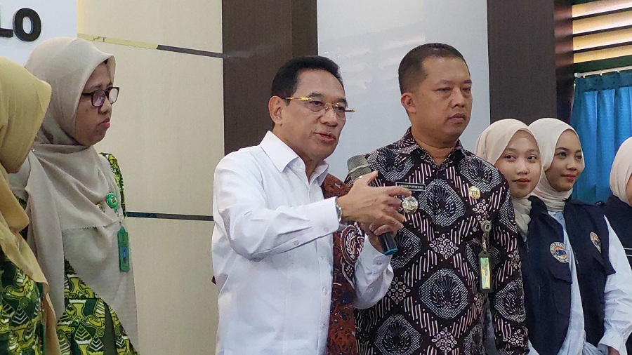 Wamenkes RI saat kunjungan ke Kulon Progo.