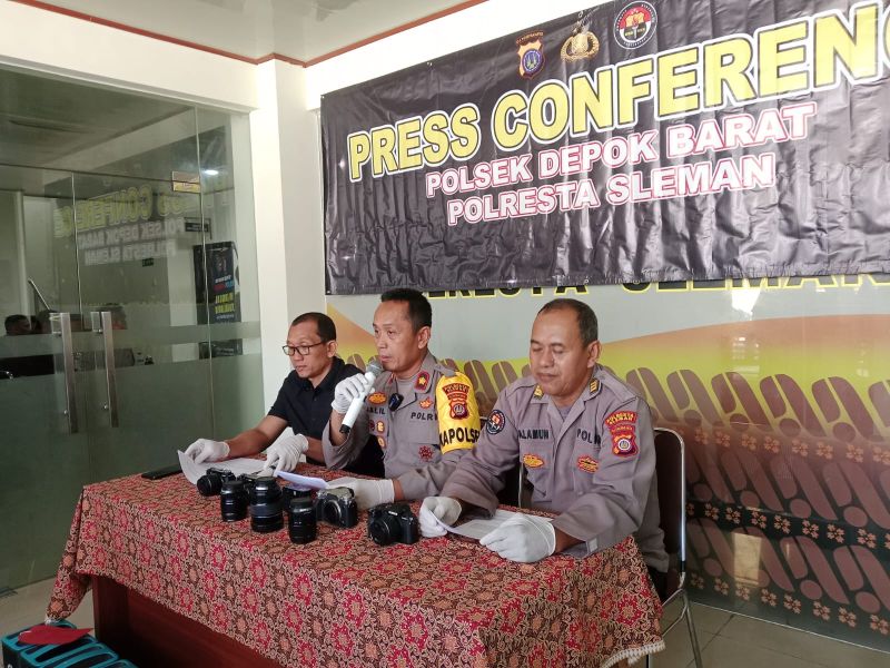 Ungkap kasus Polsek Depok Barat.&nbsp;