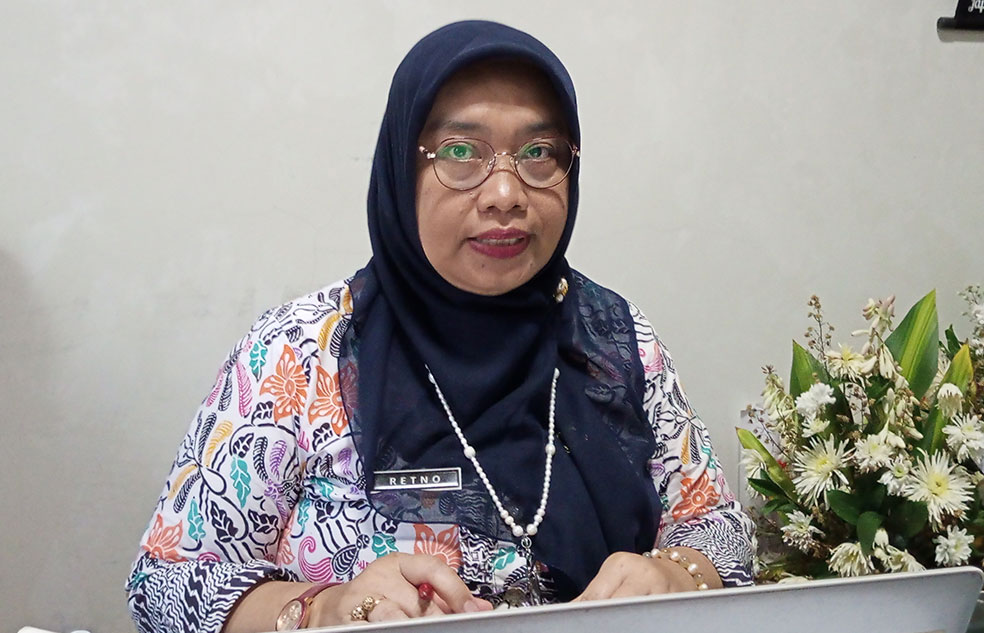 Kepala Bidang Kesehatan Hewan Dinas Pertanian dan Pangan Gunungkidul Retno Widiastuti