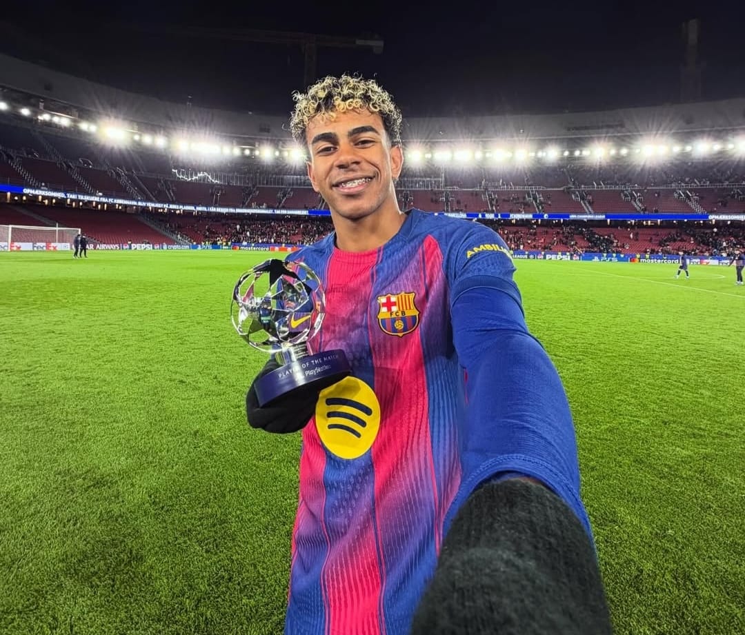 Lamine Yamal menjadi pemain terbaik dalam kemenangan Barcelona atas FC Copenhagen di Liga Champions