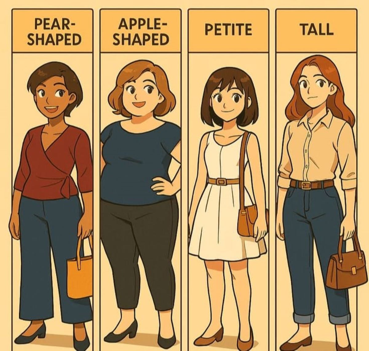 Ilustrasi Tubuh Mungil Bukan Penghalang untuk Tampil Maksimal (Pinterest)