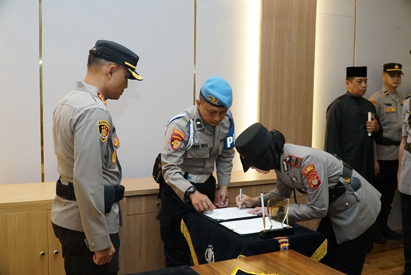 Sertijab Kasatlantas Polresta Sleman