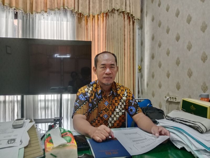 Kepala UPTD Pengelolaan Perparkiran Dishub Sleman Wahyu Slamet