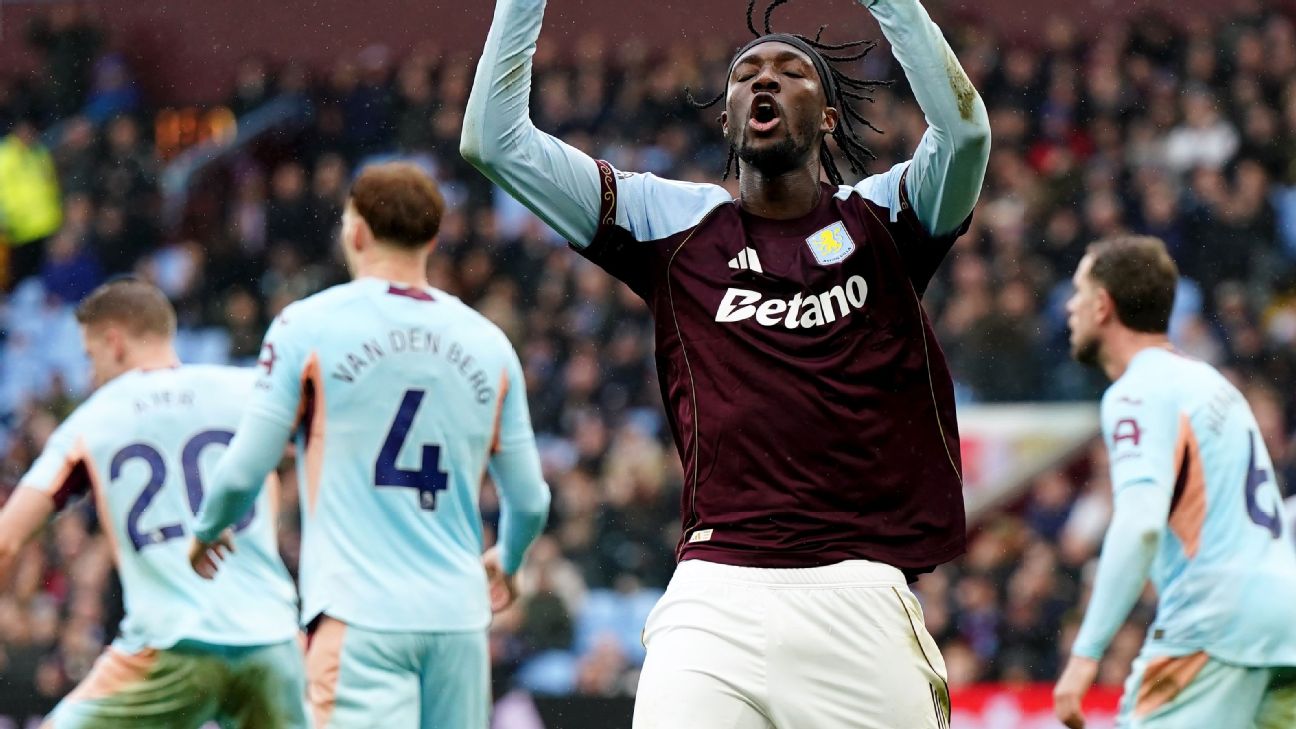 Kekecewaan pemain Aston Villa dalam kekalahan atas Brenford di Premier League