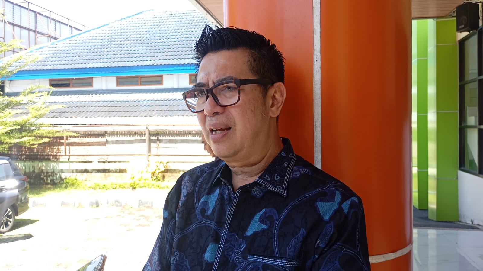 Wakil Ketua I DPRD Kota Jogja Sinarbiyat Nujanat saat menyampaikan keterangannya, Rabu (4/2/2026).