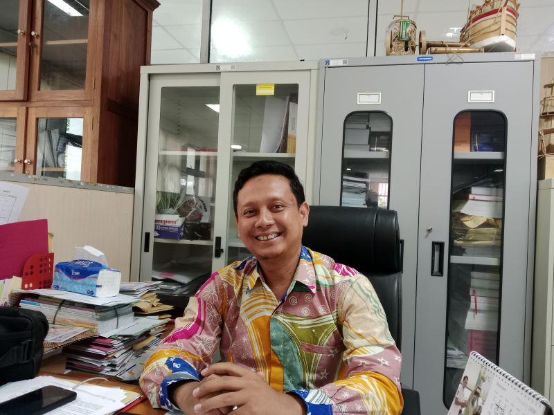 Kepala Seksi Kurikulum dan Kesiswaan Disdik Sleman Akhmad Ritaudin