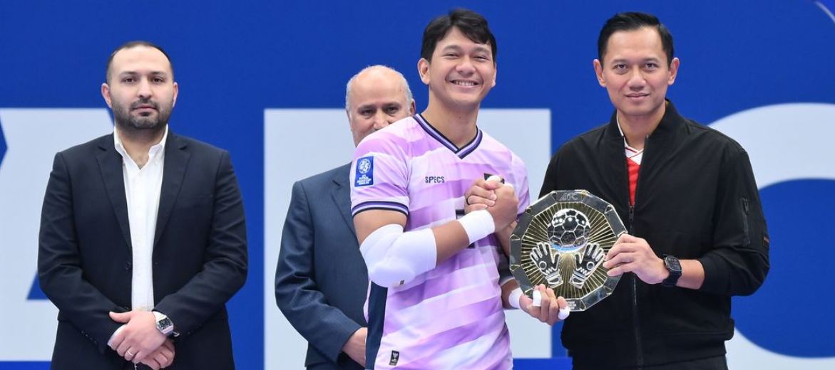Ahmad Habiebie dinobatkan sebagai kiper terbaik AFC Futsal Asian Cup 2026