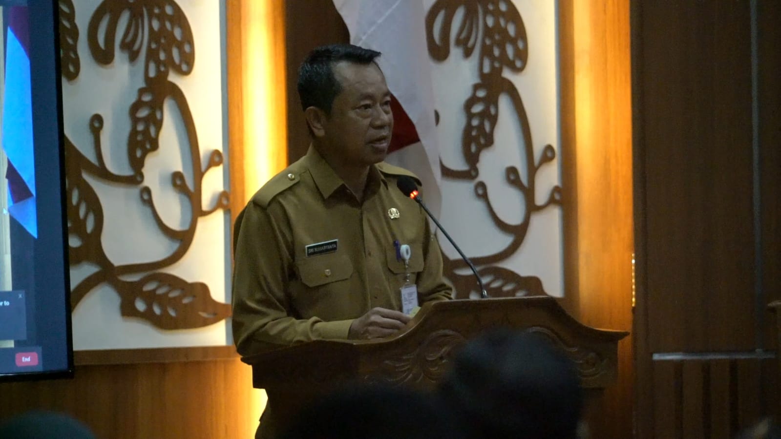 Sekertaris Daerah Gunungkidul Sri Suhartanta.