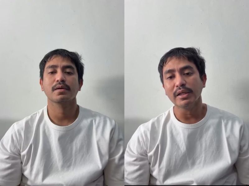 Mohan Hazian menyampaikan klarifikasi.