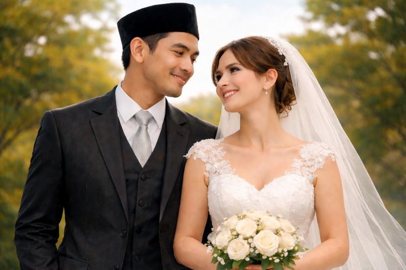 Pernikahan beda agama di Indonesia diatur berdasarkan ketentuan hukum masing-masing agama dan kepercayaan.