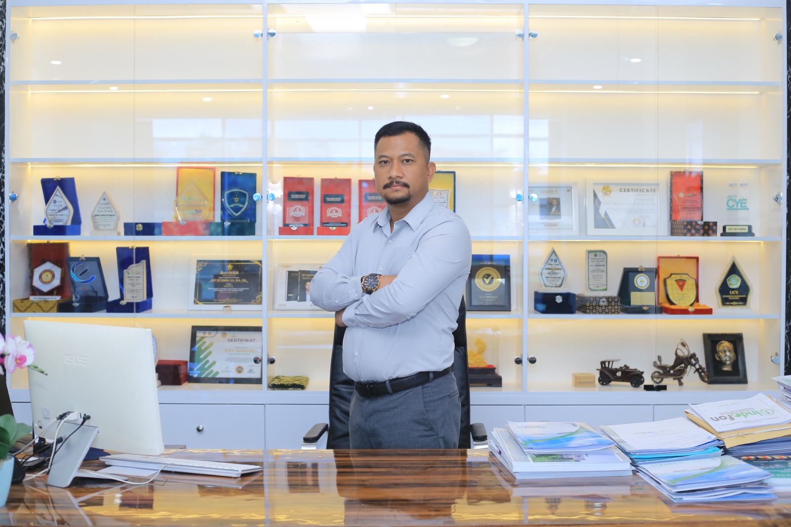 Owner PT. Indonesia Plafon Semesta, Adit Setiawan, S.H., M.H.,