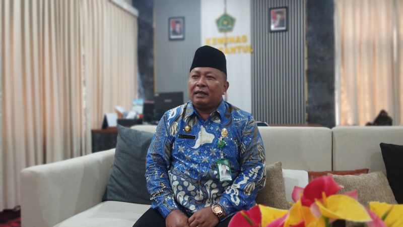 Kepala Kementerian Agama Bantul Mutolib