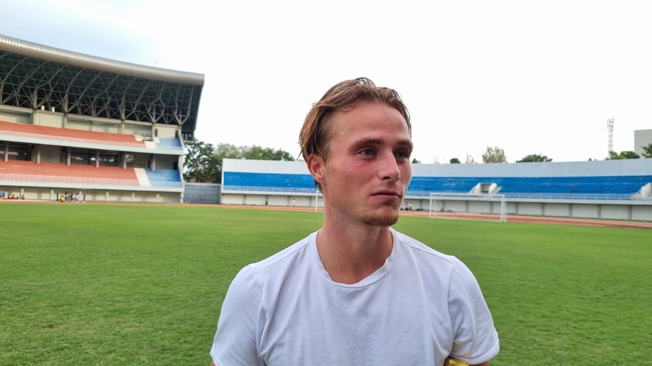 Pemain PSIM Jogja Donny Warmerdam