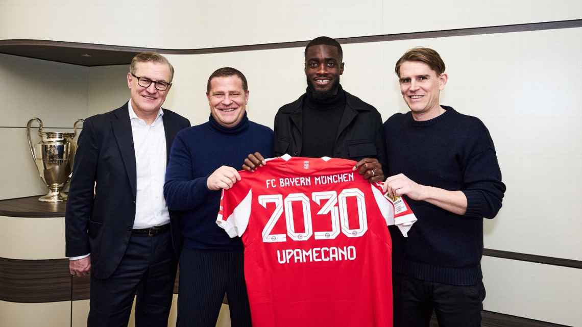 Dayot Upamecano resmi perpanjang kontrak dengan Bayern Munich hingga 2030