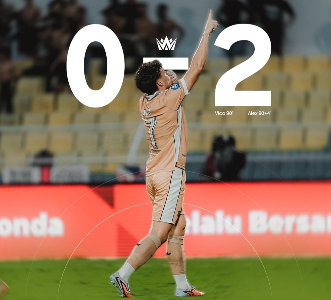 Dewa United taklukkan PSM Makassar berkat gol dari Vico Duarte dan Alex Martins di pekan ke-21 BRI Super League