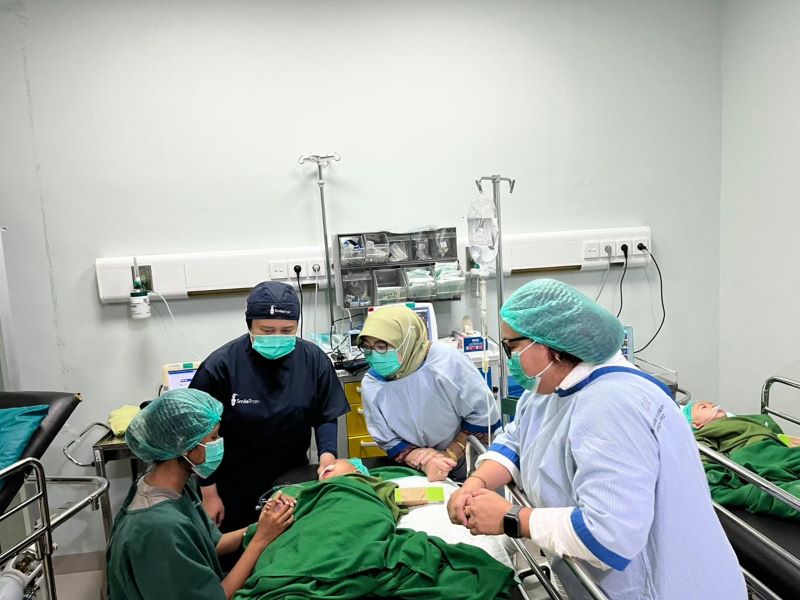 Operasi bibir sumbing gratis di RSUD Sleman yang menyasar anak-anak dan dewasa.