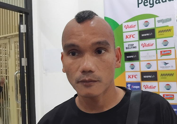 Winger PSS Sleman Riko Simanjuntak
