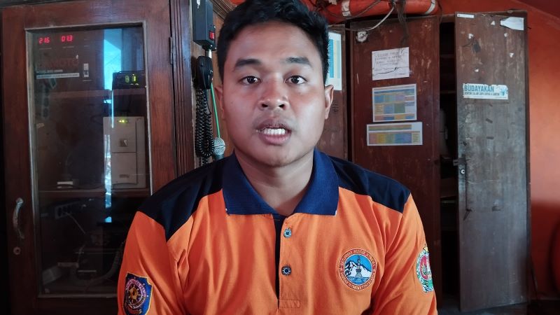 Sekretaris SAR Parangtritis Rodhiva Wahyu