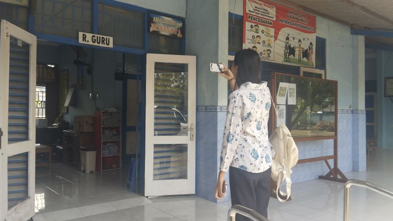 ALIH FUNGSI: Salah satu ruangan di SLB Mardi Mulyo Kretek yang akan digunakan untuk gedung KDMP Tirtomulyo.