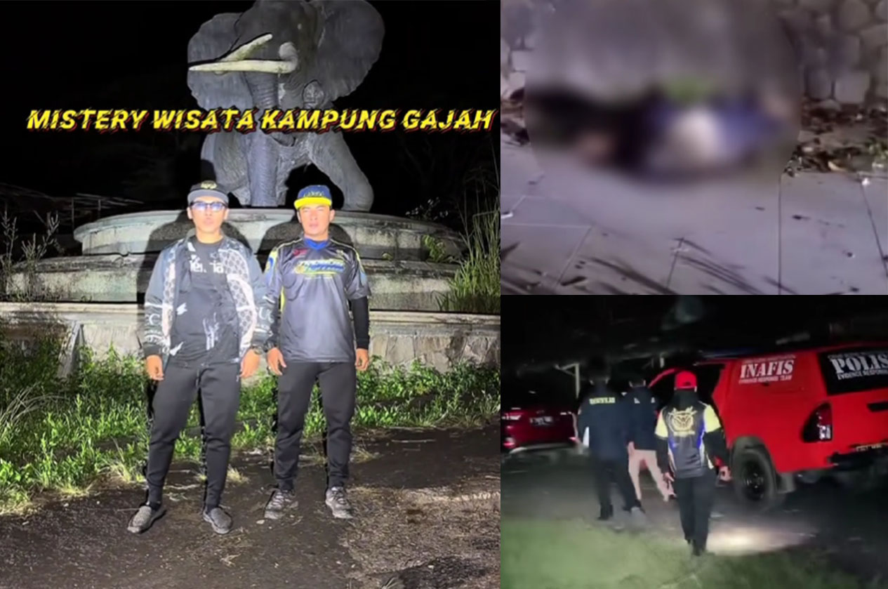 Detik-detik penemuan mayat pemuda di Eks Kampung Gajah Wonderland, Bandung Barat.