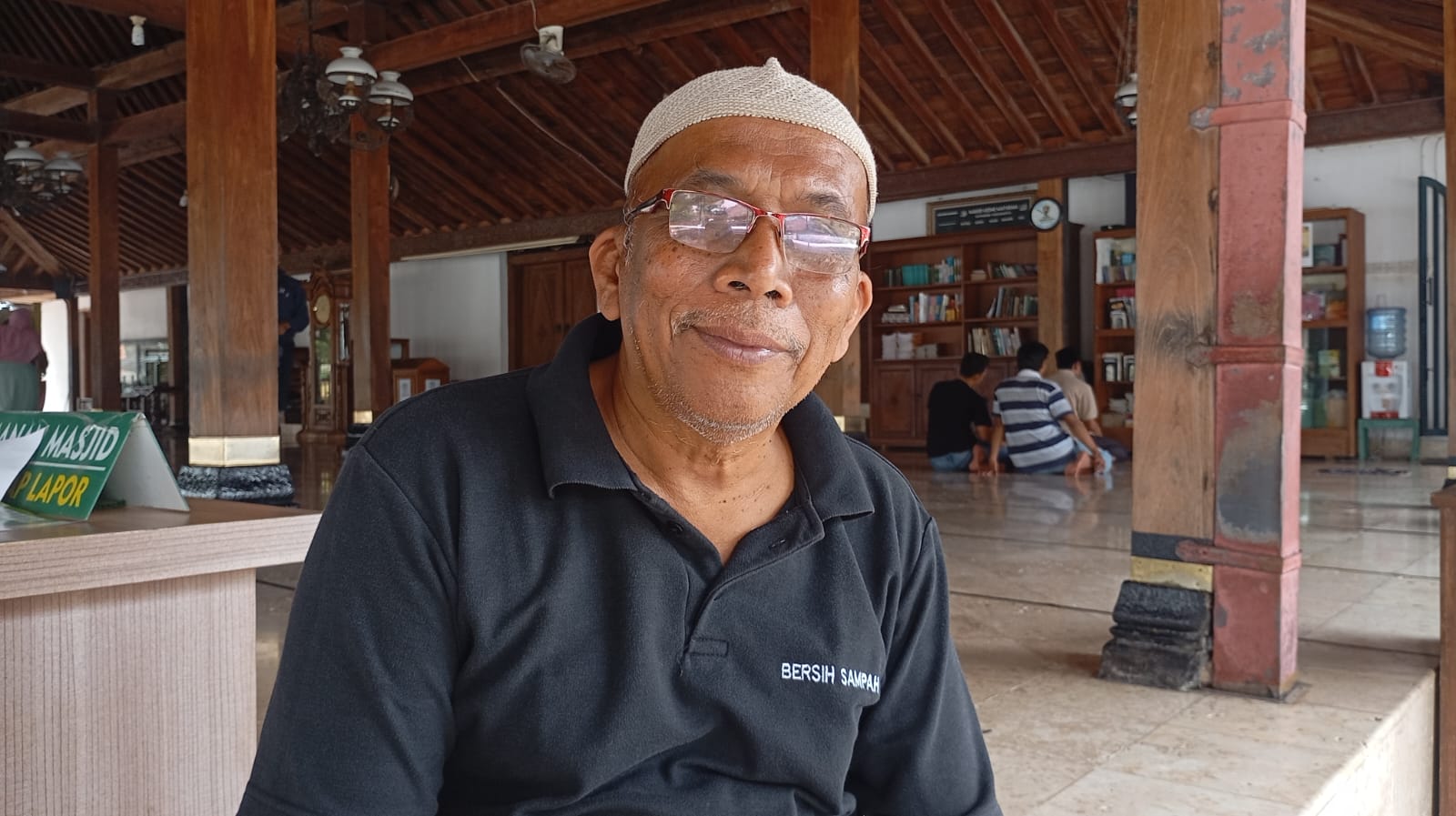 Ketua II Takmir Masjid Gedhe Mataram Kotagede Herlin Susanto saat ditemui, Selasa (17/2/2026).