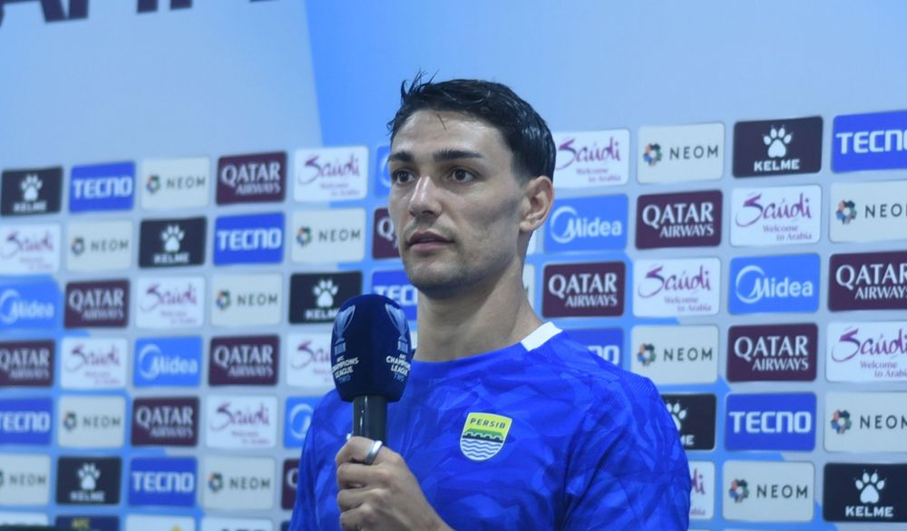 Pemain bertahan Persib Bandung, Federico Barba janjikan tampil habis-habisan melawan Ratchaburi FC di leg kedua AFC Champions League Two