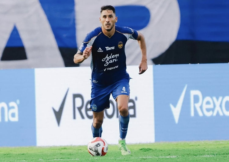 Pemain PSIM Jogja Franco Ramos Mingo