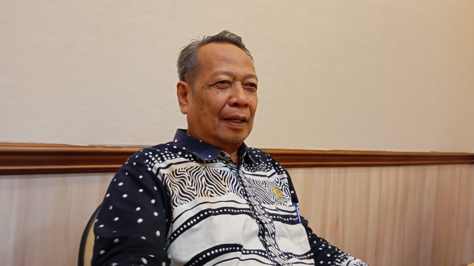 Kepala Disdikpora DIY Suhirman saat ditemui di kantornya, Jumat (20/2/2026).