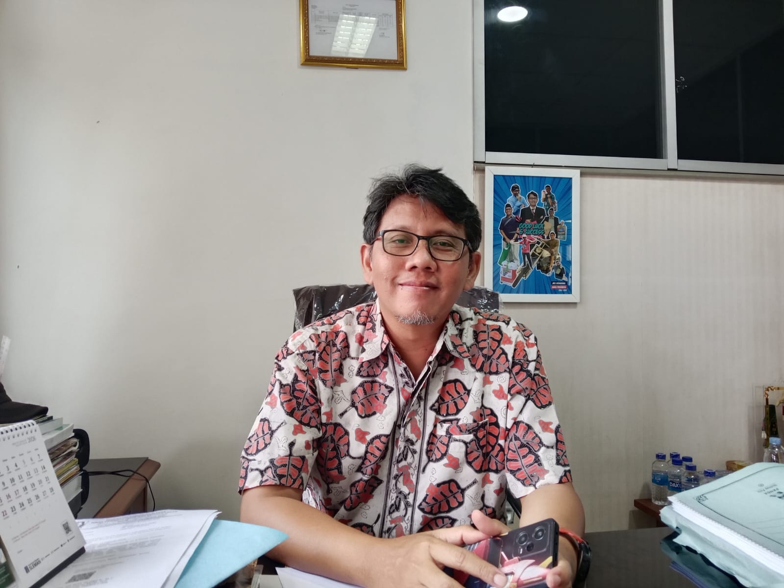 Sekretaris/Plt Kabid Pembinaan dan Pengembangan Perdagangan Tradisional, Disperindag Sleman
