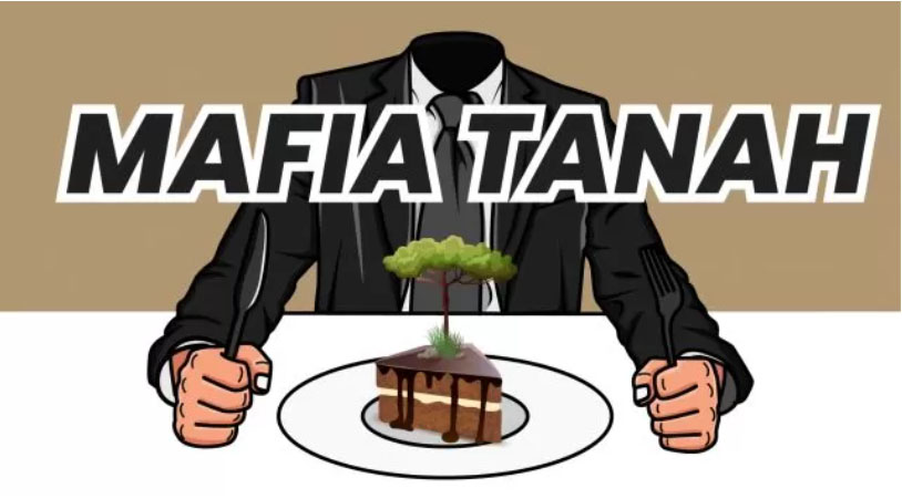 illustrasi mafia tanah dok radar bogor