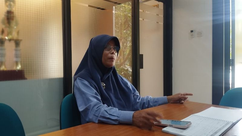 Wakil Kepala Sekolah Hubungan Masyarakat dan Hubungan Industri SMKN 1 Sewon Sansiwi Harti.&nbsp;