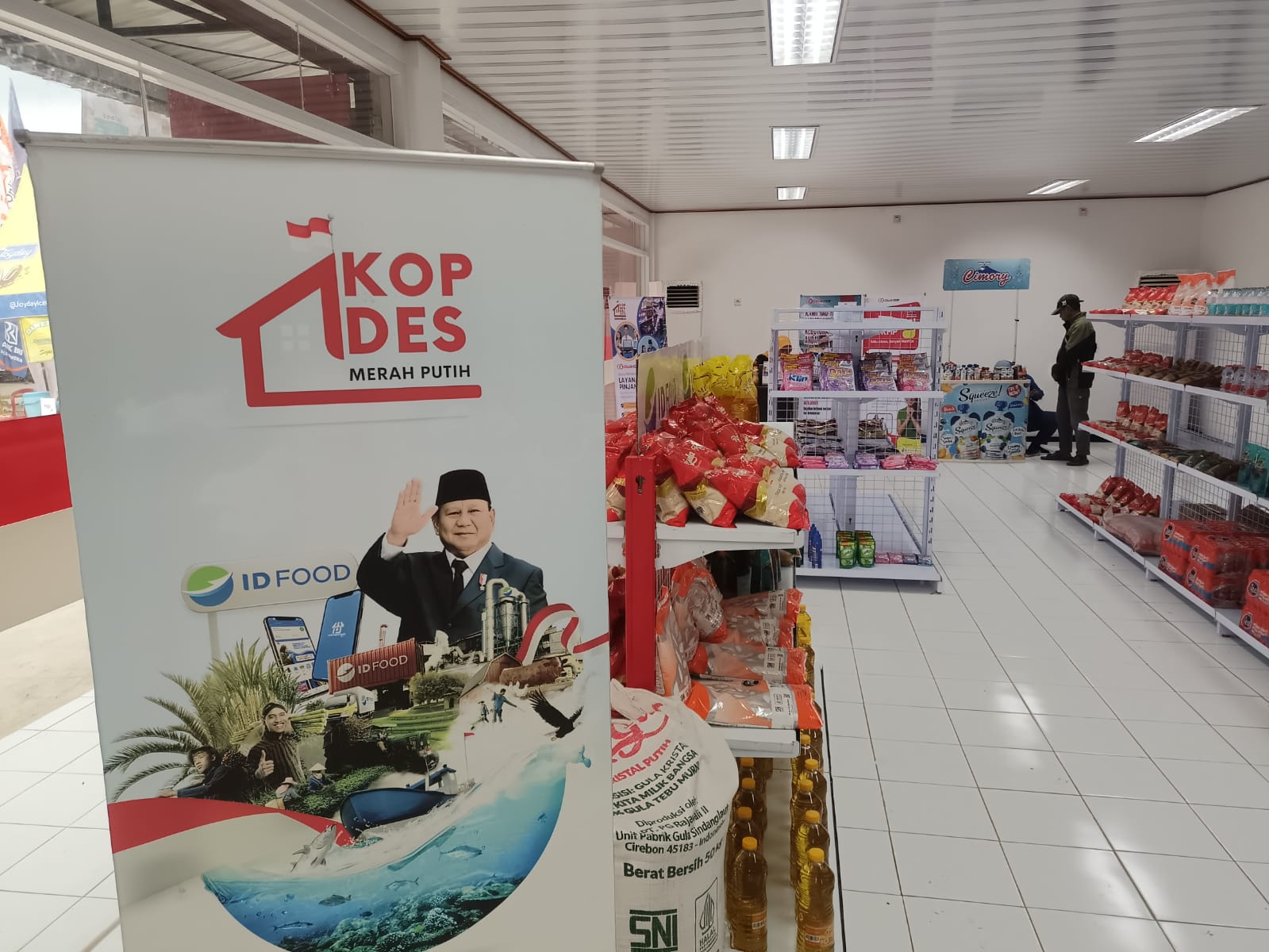 gerai Koperasi Desa Merah Putih (KDMP) di Desa Dukuhrejo, Kecamatan Bayan. (M Hafied/Radar Jogja)