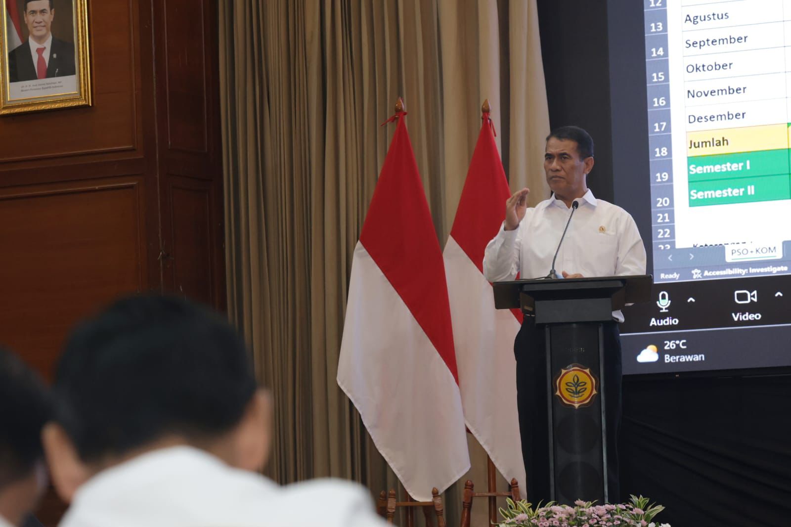 Menteri Pertanian (Mentan) Andi Amran Sulaiman