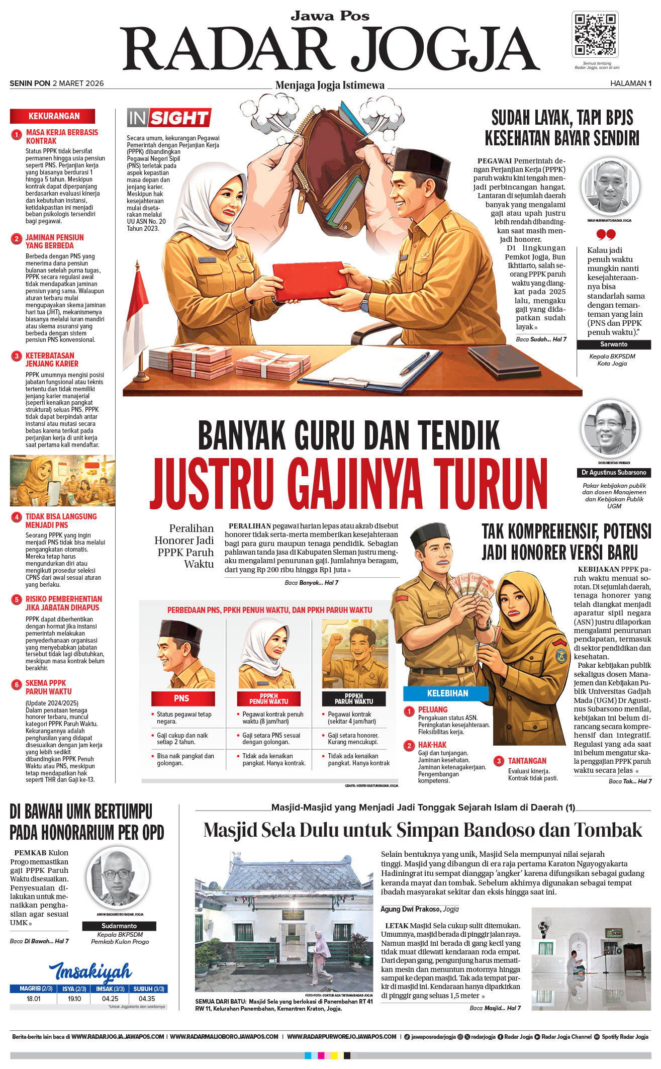 Peralihan pegawai harian lepas atau akrab disebut honorer tidak serta-merta memberikan kesejahteraan bagi para guru maupun tenaga pendidik. 