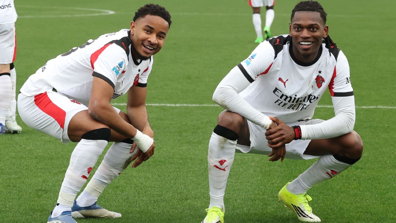 Strahinja Pavlovic dan Rafael Leao cetak gol dalam kemenangan Milan atas Cremonese