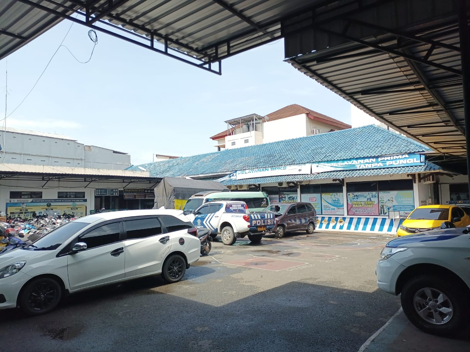 Eks Gedung Satlantas Polres Kebumen yang berada di Jalan HM Sarbini, Kebumen.