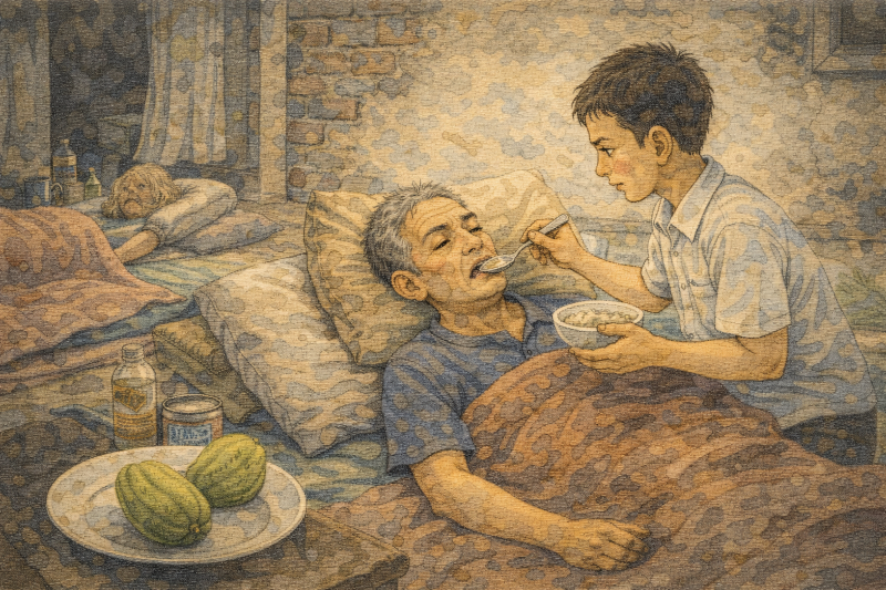 Ilustrasi kisah warga Cianjur, korban penganiayaan diduga mencuri buah labu siam.