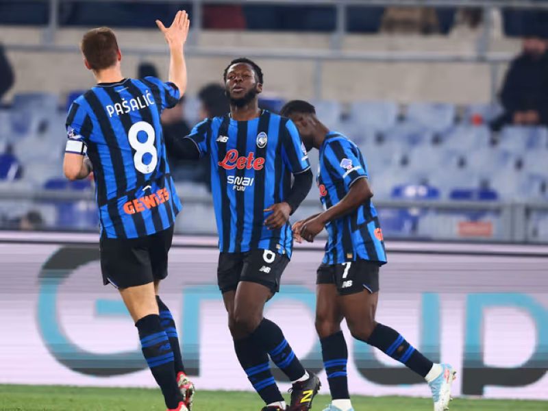 Mario Pasalic dan Yunus Musah bawa Atalanta raih hasil imbang melawan Lazio di Olimpico pada leg pertama semifinal Coppa Italia