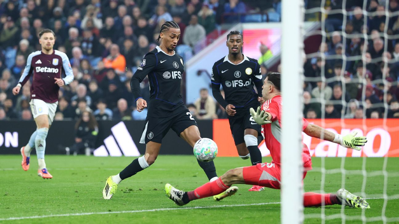 Joao Pedro cetak hattrick dalam kemenangan Chelsea atas Aston Villa di Villa Park