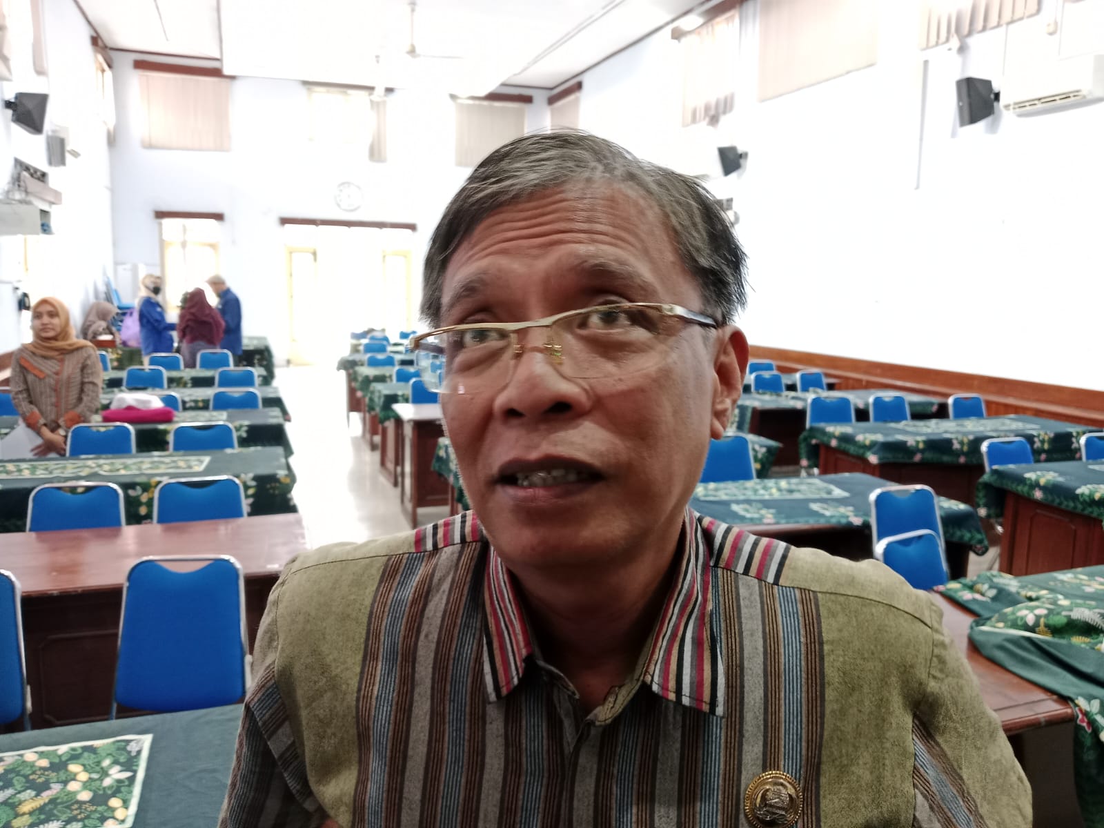Kepala Dinas PMK Kabupaten Sleman R. Budi Pramono