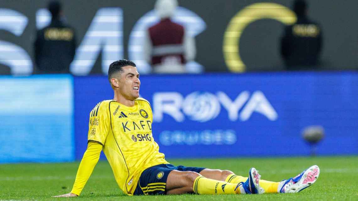 Cristiano Ronaldo alami cedera hamstring yang dikatakan cukup serius