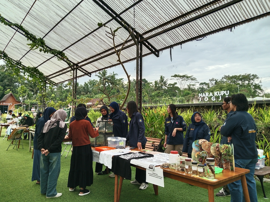 Kegiatan jelajah serangga.