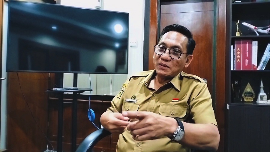 SIAPKAN STRATEGI:&nbsp;Wakil Wali Kota Jogja Wawan Harmawan saat ditemui di kantornya, Senin (9/3/2026).