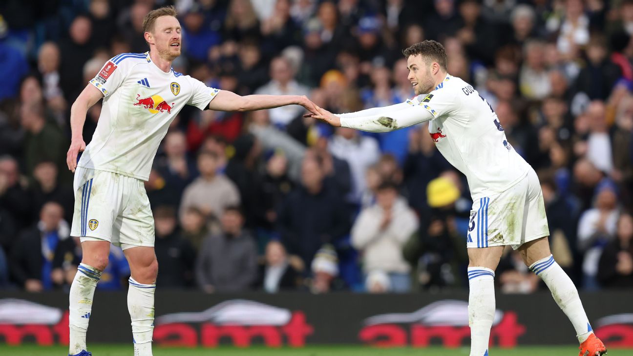 Sean Longstaff dan Gabriel Gudmundsson cetak gol dalam kemenangan Leeds United di FA Cup