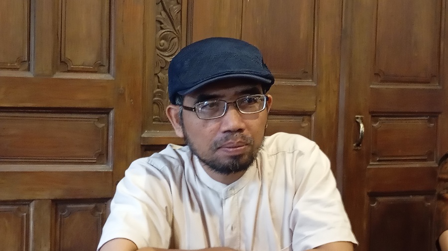 PERHATIAN:&nbsp;Wakil Ketua II DPRD Kota Jogja Triyono Hari Kuncoro saat ditemui Rabu (11/3/2026).