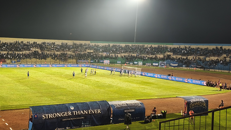 PSIM Jogja saat bermain di Stadion Sultan Agung, Bantul.