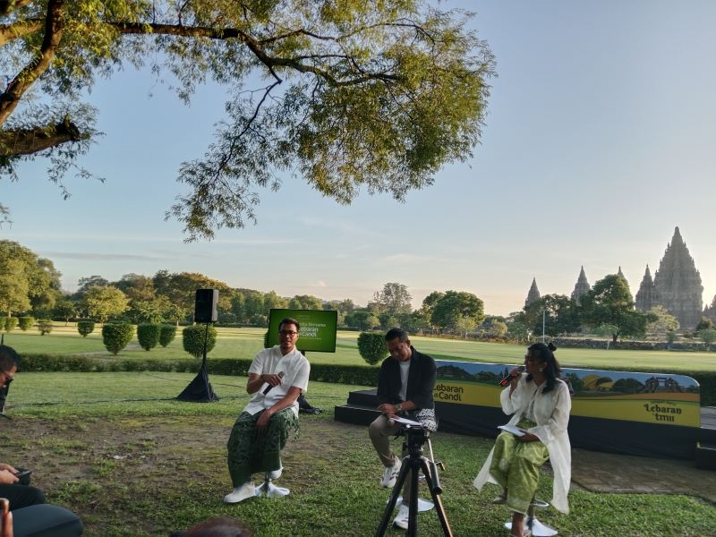 Jumpa pers Candi Prambanan